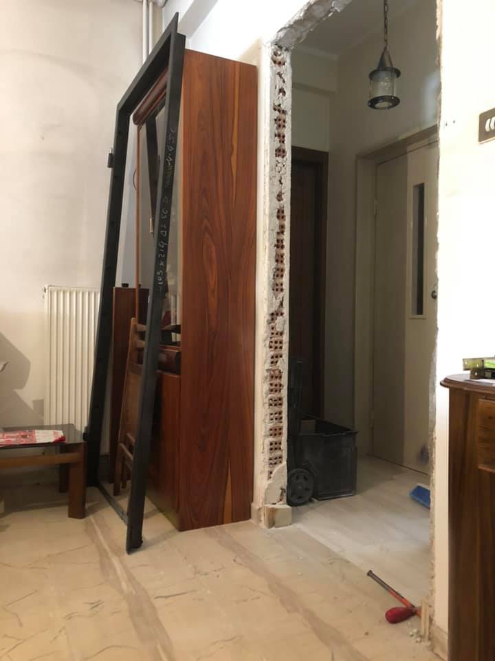 Τοποθέτηση πόρτας ασφαλείας — φωτογραφία 10